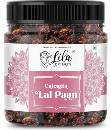 LILA DRY FRUITS Calcutta Meetha Paan 250g Sweet Laal Paan Traditional Mukhwas