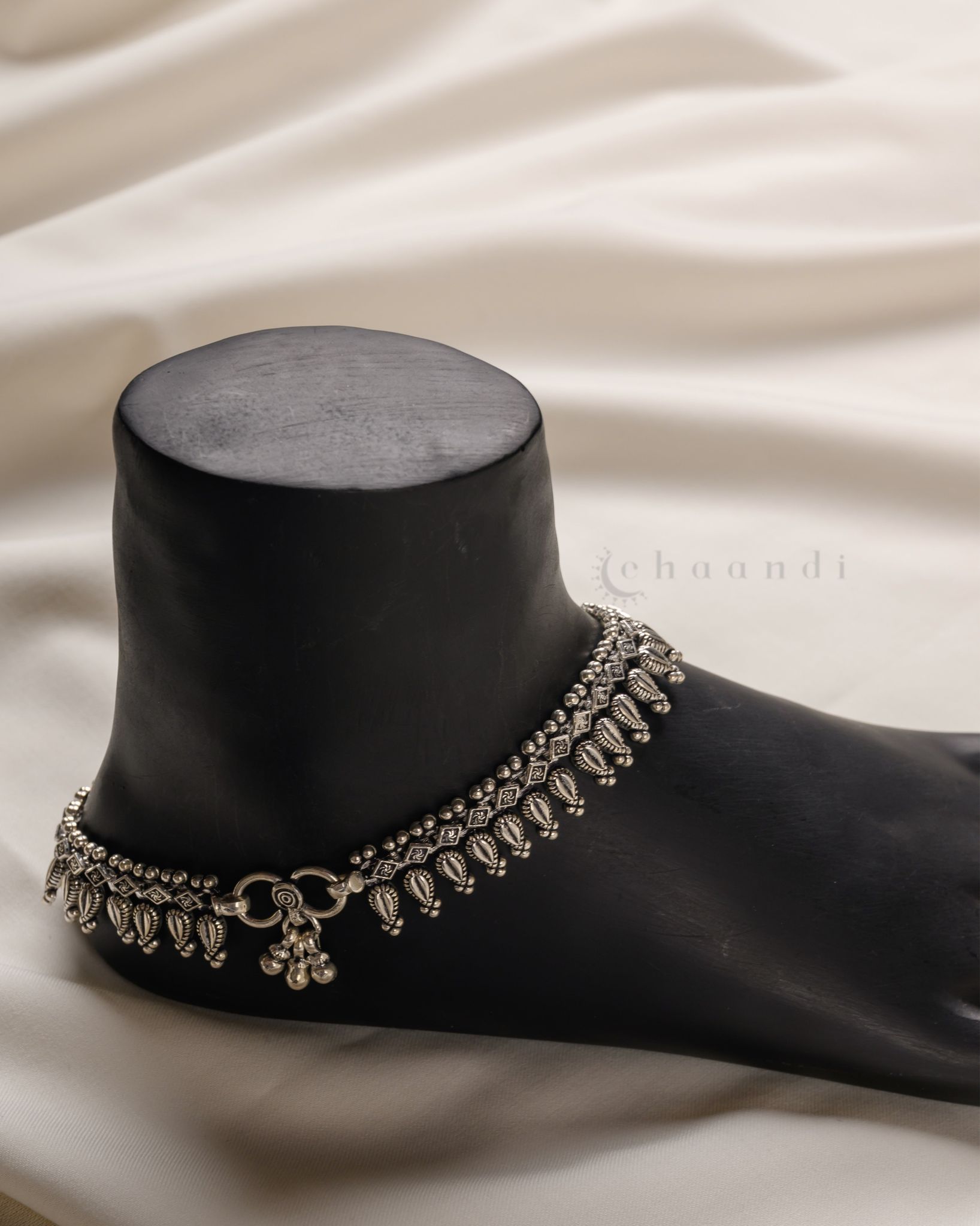 Silver Anklets CHA073 (Pair)