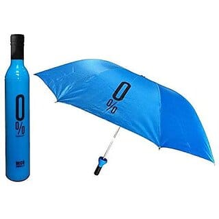 DECO Wine Bottle 110 cm Travel Umbrella/Folding Portable Umbrella with Plastic Case Umbrella DECO Wine Bottle 110 cm Travel Umbrella/Folding Portable Umbrella with Plastic Case Umbrella