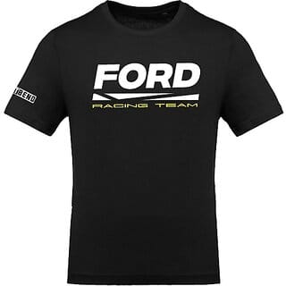 FastB Men Typography Round Neck Black T-Shirt