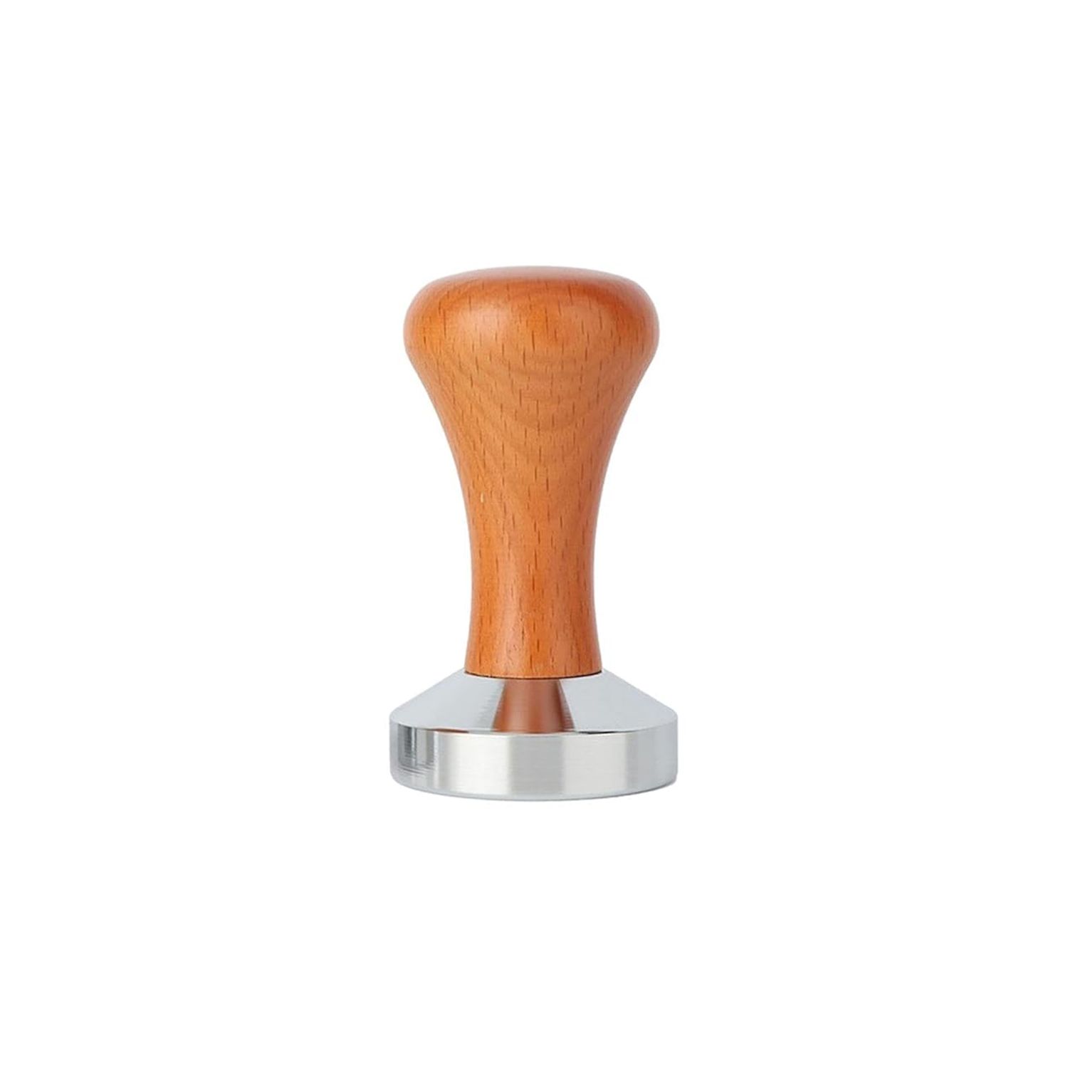 The Bean Co Roasters Coffee Tamper | Wooden Handle | 58 mm | Coffee Powder Pressing Tamping Tool