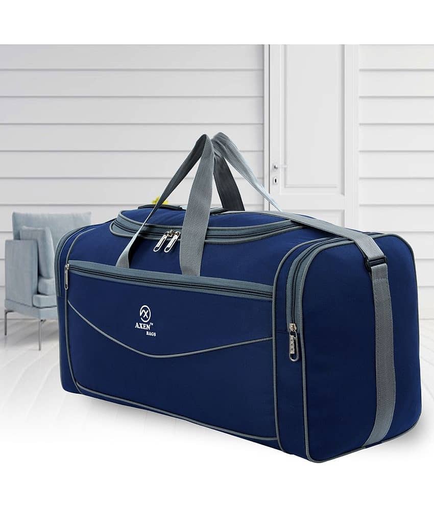AXEN BAGS 16 Ltrs Blue Polyester Duffle Bag