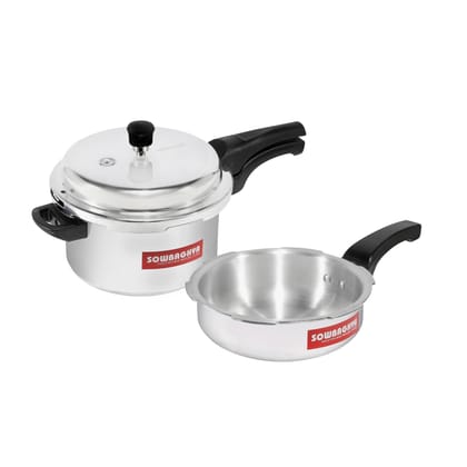 5 Ltr. Elite Induction Base ALU Pressure Cooker & Pan