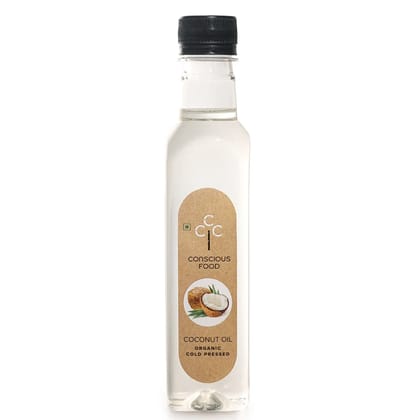Conscious Food Coconut Oil Organic & Cold Pressed 250ml Organic