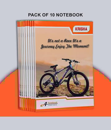 KRISHA BOOK MANUFACTURING - Other Composition Notebooks ( Pack of 10 )
