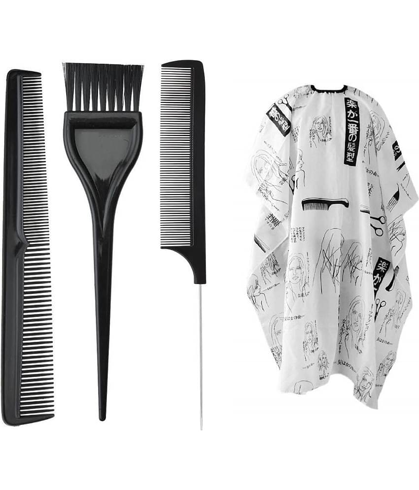 Lenon - Hair Brush Set For All Hair Types ( Pack of 4 )