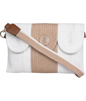 ENSAC Brown Jute Sling Bag