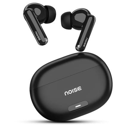 Noise Newly Launched Buds Nuvo in-Ear Truly Wireless Earbuds with 40H of Playtime, Quad mic ENC, Dual Device Pairing, 12mm Driver, BT v5.3 (Jet Black)