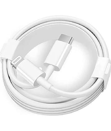 Imported 6 A Charging + Data Transfer Type C - Lightning Cable 1 Meter for iPhone  8 to 14 all variants