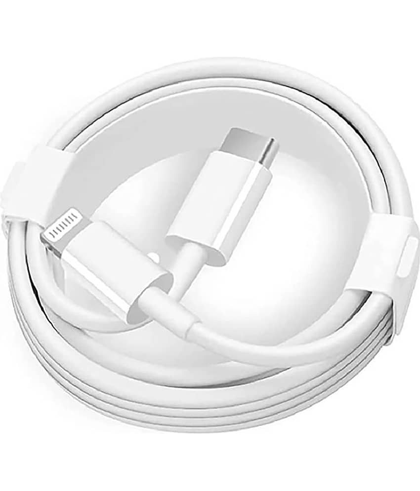 Imported 6 A Charging + Data Transfer Type C - Lightning Cable 1 Meter for iPhone  8 to 14 all variants