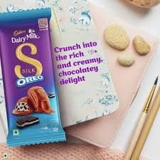 Cadbury Dairy Milk Silk Oreo Chocolate Bar 130 GRAM