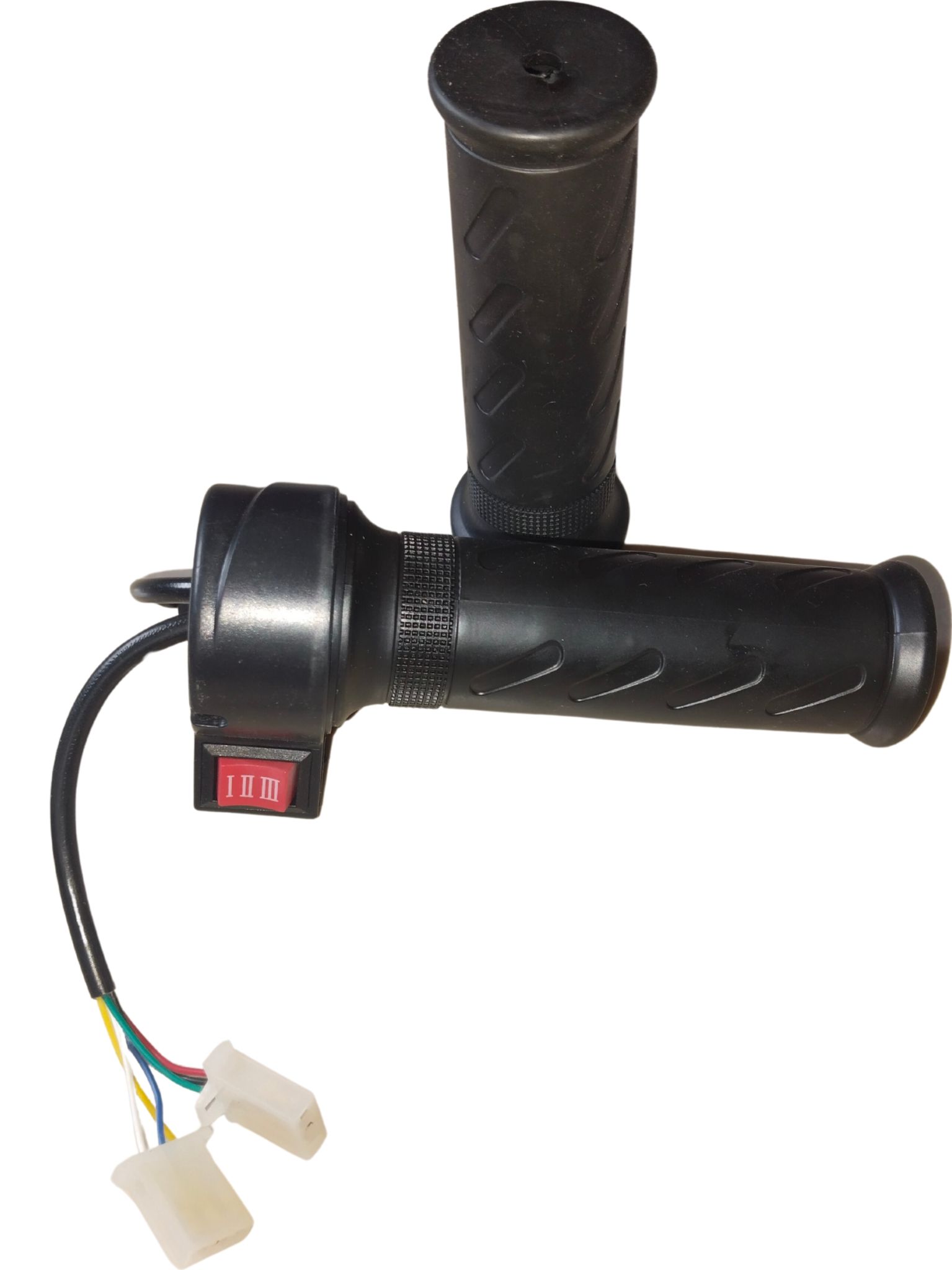 THROTTLE SET (  1/2/3 BUTTON  ) FOR E-BIKE , ELECTRIC SCOOTER & OTHER ELECTRIC VEHICLE. 36V / 48V / 60V / 72V