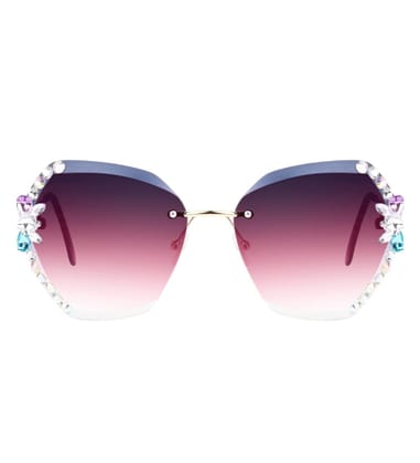 Classic Metal Unisex UV400 Protection Sunglasses (MultiColor)