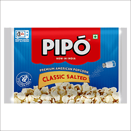 PIPO Premium American Microwave Popcorn - Classic Salted, 43 g Pouch