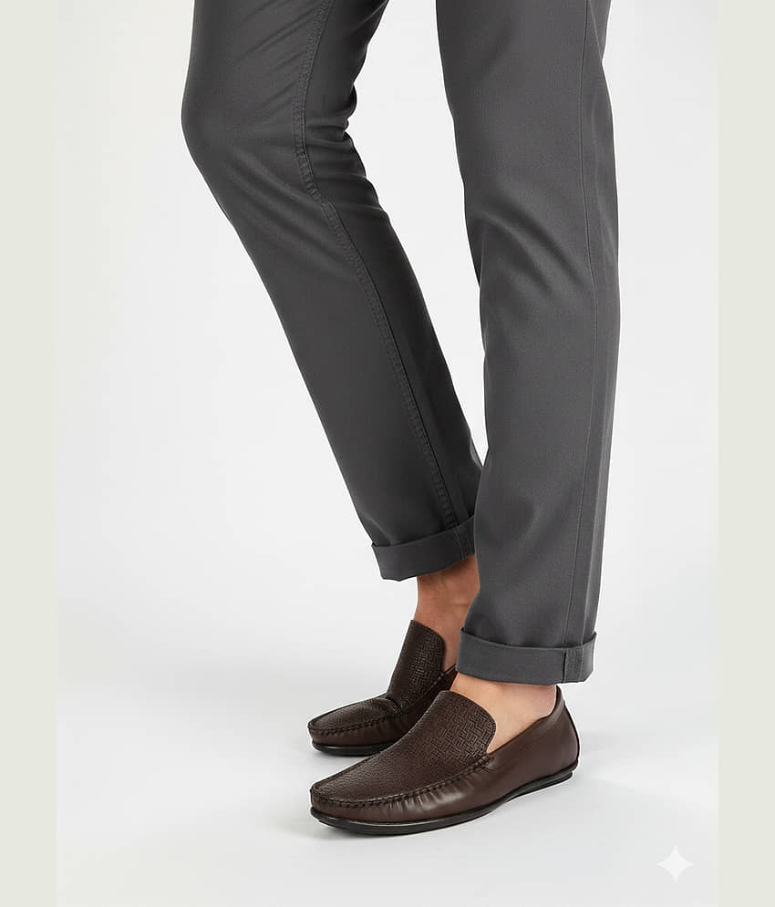 Sir Corbett Brown Men's Slip on Shoes
