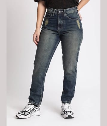 Bene Kleed - Blue Cotton Regular Fit Women's Jeans ( Pack of 1 )