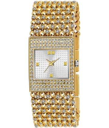 Renaissance Traders - Gold Metal Analog Womens Watch