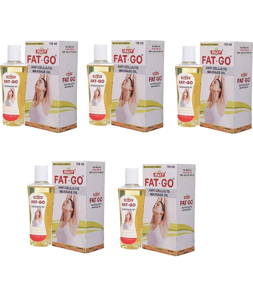 Jolly Fat Go Oil - Pack of 5 Bottle Oil 5 Gm Pack of 5