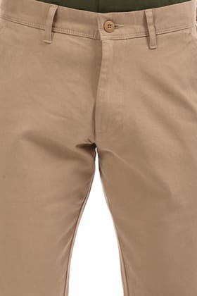 Beige Slim Fit Chino-30 / Beige