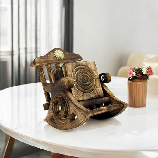 Wooden Rocking Chair Coasters