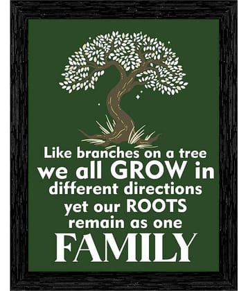 Indianara - Quotes Painting With Frame