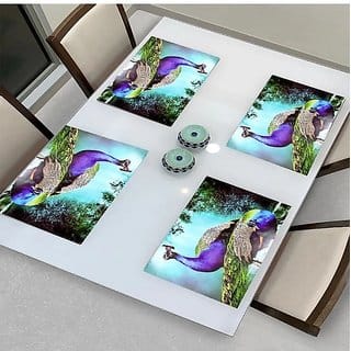 REVAXO placemats set of 4 pcs/ table mat set of 4 pcs/ dining table placemat set of 4pcs/placemat set of 4 pcs