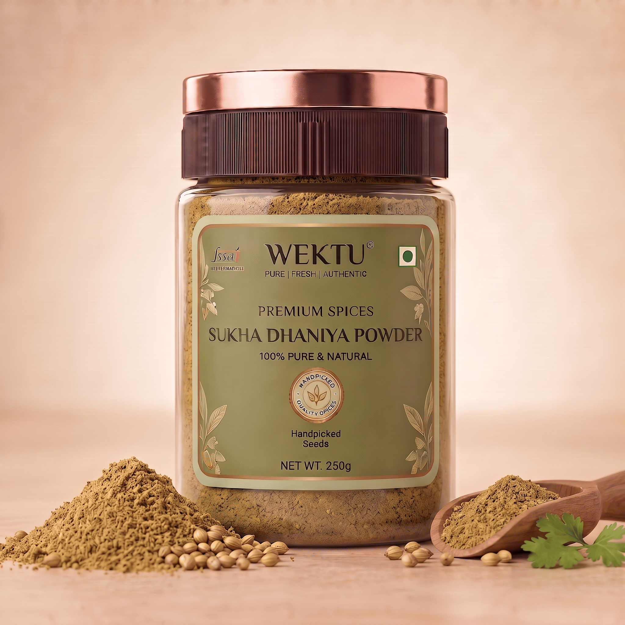 Sukha Dhaniya Powder - Premium Quality Dry Coriander Spice