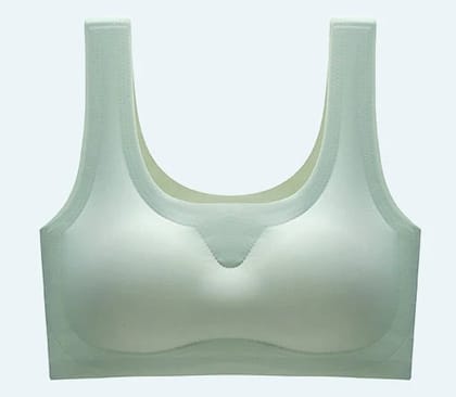 Stretchable, Seamless Natural Lift Bra-28B / Beige