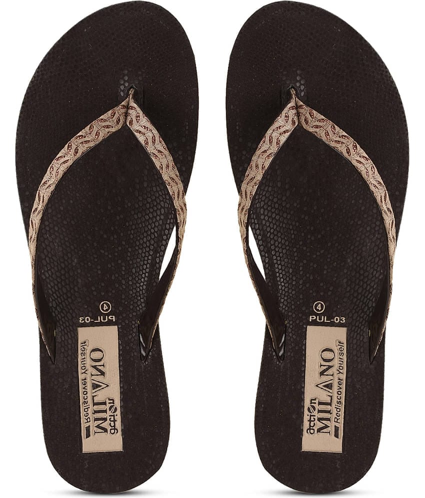 Action Brown Women's Slipper