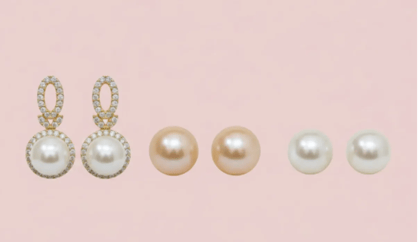 PEARL EARRING COMBO 5