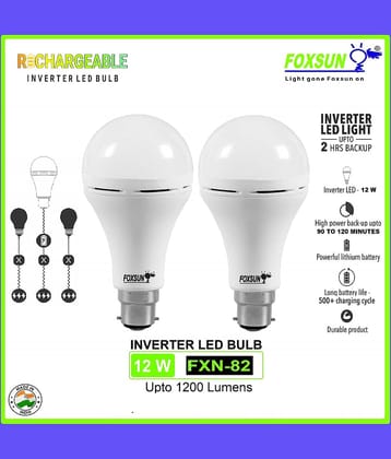 SPARKWORLD 12W Cool Day Light Inverter Bulb ( Pack of 2 )