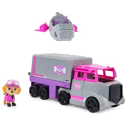 Paw Patrol Big Truck Pupâ's Skye Transforming Toy Truck with For Kids 3 Years and Above