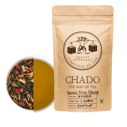 Reena's Rose Oolong Tea-50 g Loose Leaf