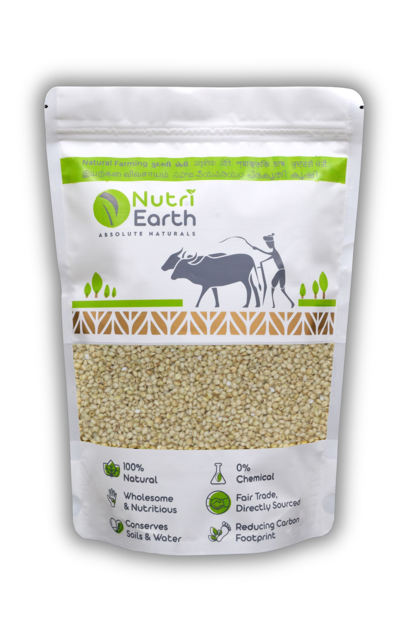 NutriEarth Browntop Millet 500 Gms
