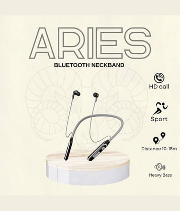 ARIES In-the-ear Bluetooth Headset with Upto 30h Talktime Deep Bass