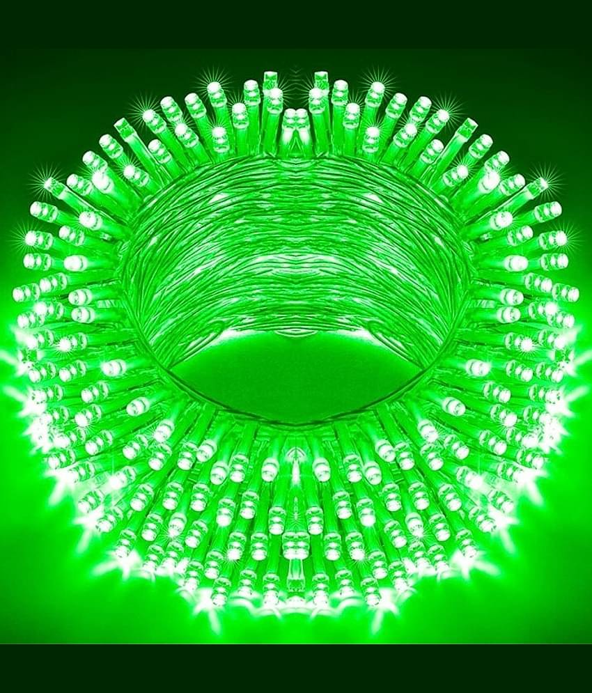 SPARKWORLD Green 11 Mtr String Light ( Pack of 1 )