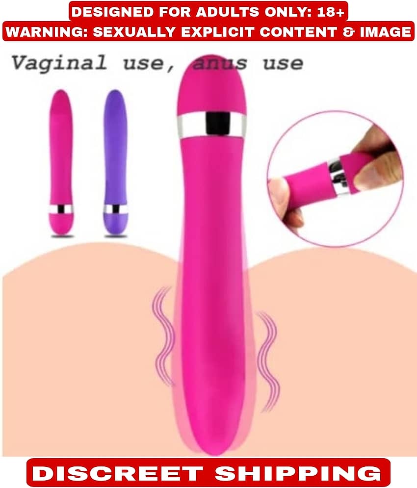 KAMAHOUSE 12 FREQUENCY VIBRATION WATERPROOF SILENT G-SPOT DILDO VIBRATOR
