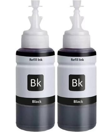 TEQUO L455 Ink For T664 Black Pack of 2 Cartridge for L220/ L550/ L355/ L110/ L210/ L300/ L360/ L350/ L380/ L100/ L200/ L565/ L555/ L130/ L1300