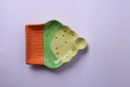 Sunshine Cupcake Plate