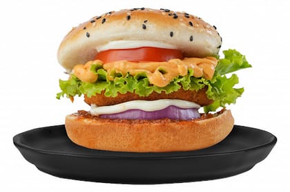 Panda Veg Surprise Burger