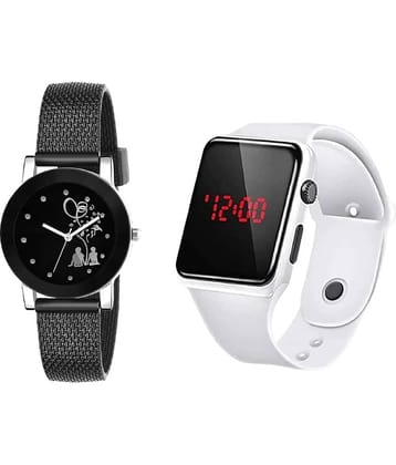 Cosmic - Black Dial Analog Girls Watch ( Pack Of 2 )