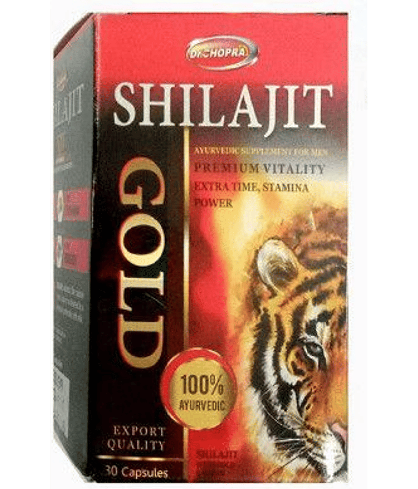 Dr. Chopra Shilajit Gold By VEDHAHI - 30 Cap (Single Pack)