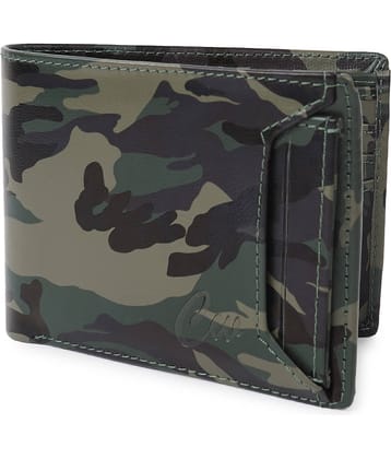 Classic World PU Printed Men's RFID Wallet With 6 Slots For Card ( Multicolor , Pack of 1 )