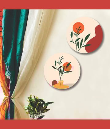 Saf Premium Floral wall hanging MDF Painting