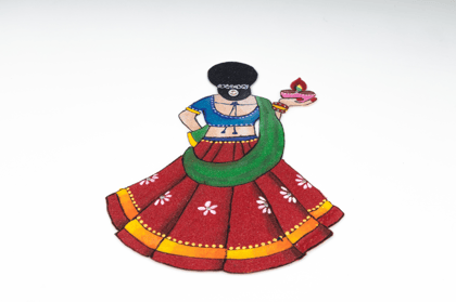 Readymade Rangoli 1 Piece Each