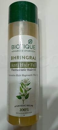 BIOTIQUE ADVANCED AYURVEDA BHRINGRAJ ANTI HAIR FALL OIL 200 ML