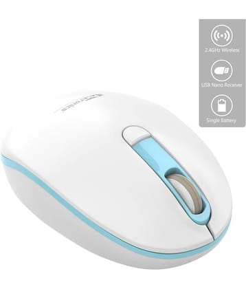 Portronics Toad 11:Wireless Mouse ,Blue (POR 015)