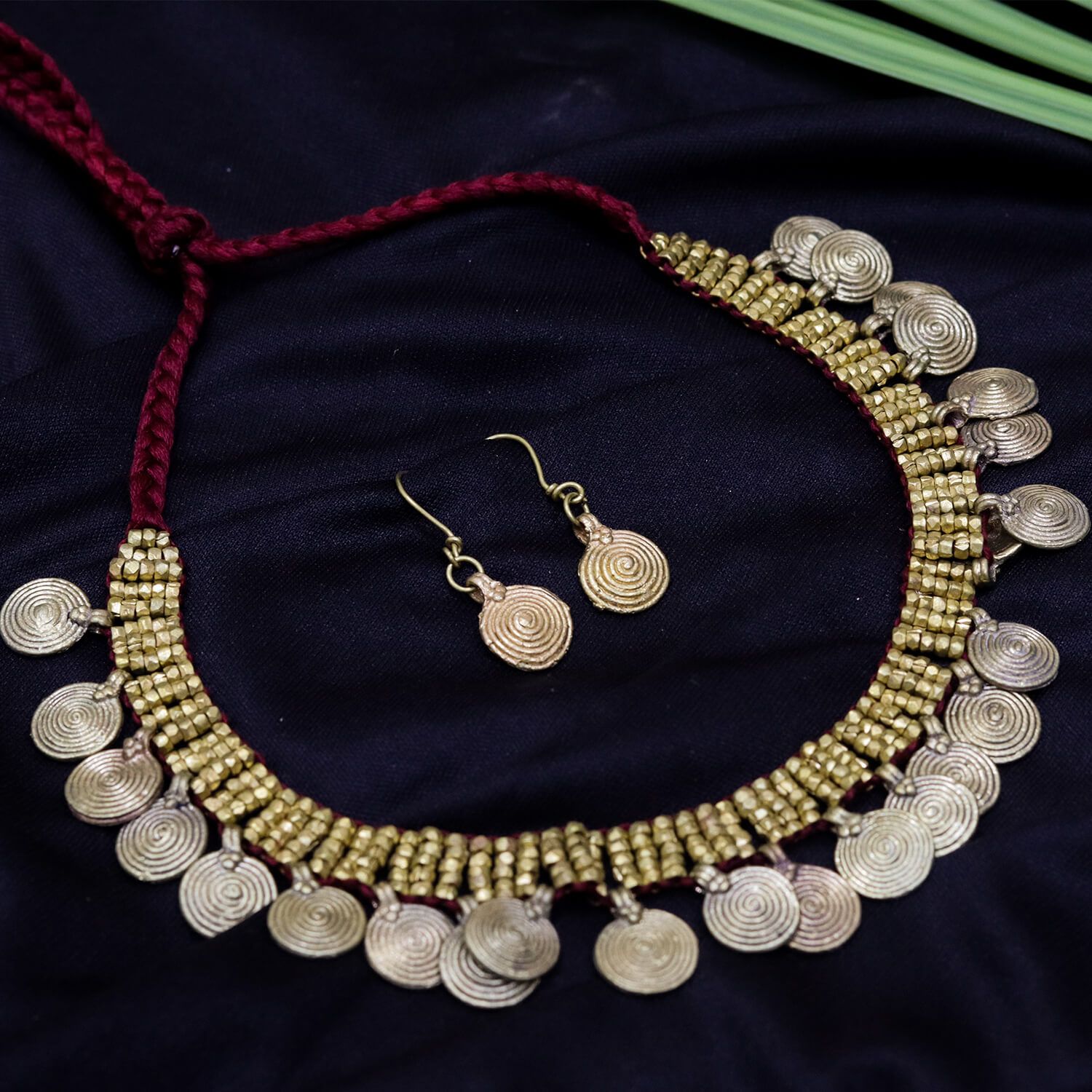 Tribal Jewellery Necklace With Earrings