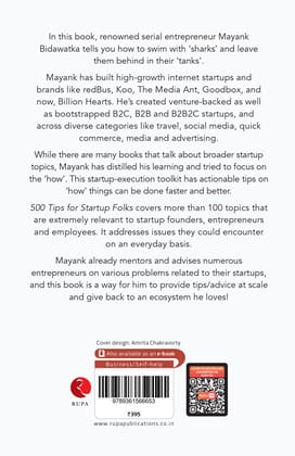 500 Tips for Startup Folks 500 Tips for Startup Folks
