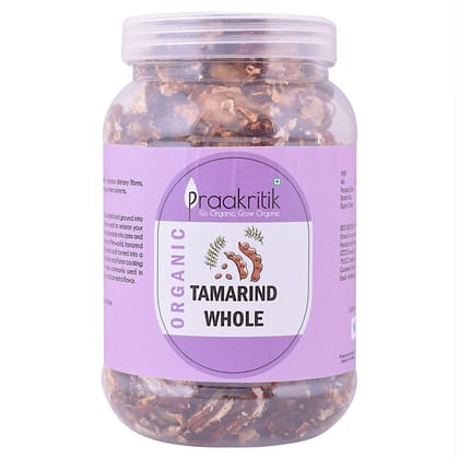 Organic Tamarind Whole 500g | Naturally Dried & Free from Additives